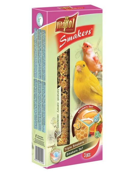 Vitapol Smakers dla kanarka - mix 3szt [2509]