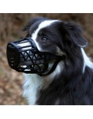 Trixie Kaganiec plastikowy dla psa rozmiar 4 (M) czarny [17604]