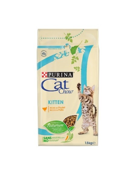 Purina Cat Chow Kitten z Kurczakiem 1,5kg
