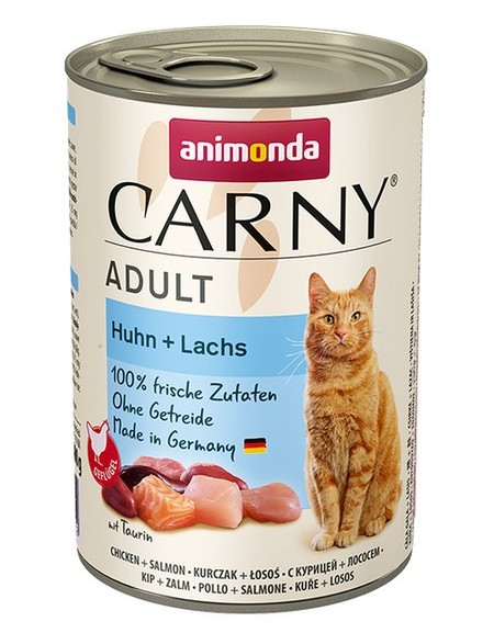 Animonda Carny Adult Kurczak + Łosoś puszka 400g