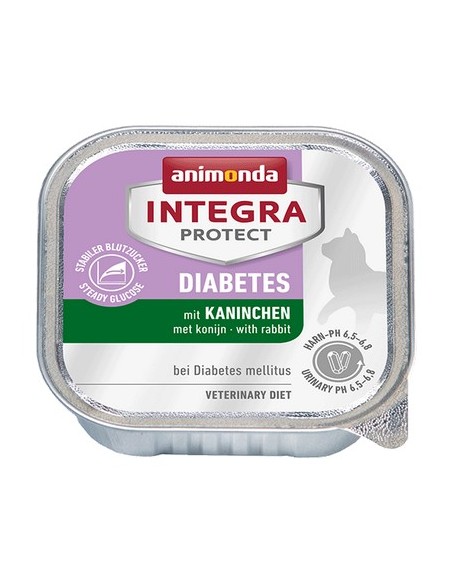 Animonda Integra Protect Diabetes dla kota - z królikiem tacka 100g