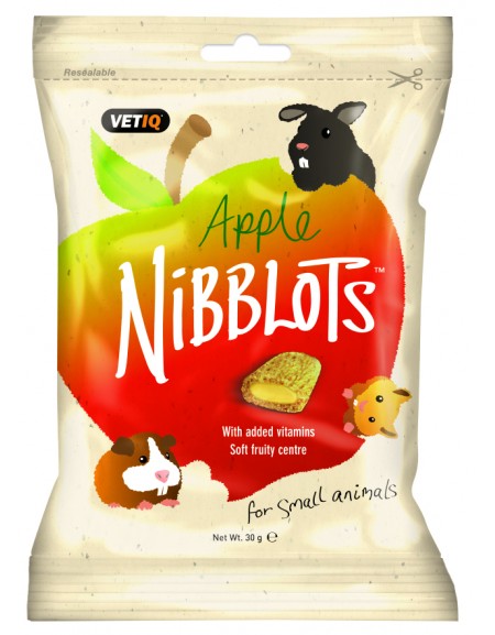 Vetiq Przysmaki dla gryzoni Jabłko Nibblots For Small Animals Apple 30g