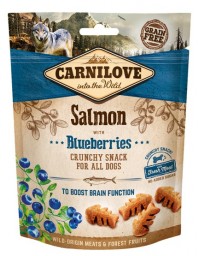 Carnilove Dog Snack Fresh Crunchy Salmon+Blueberries 200g