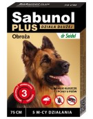 Sabunol Obroża Plus przeciw pchłom dla psa 75cm