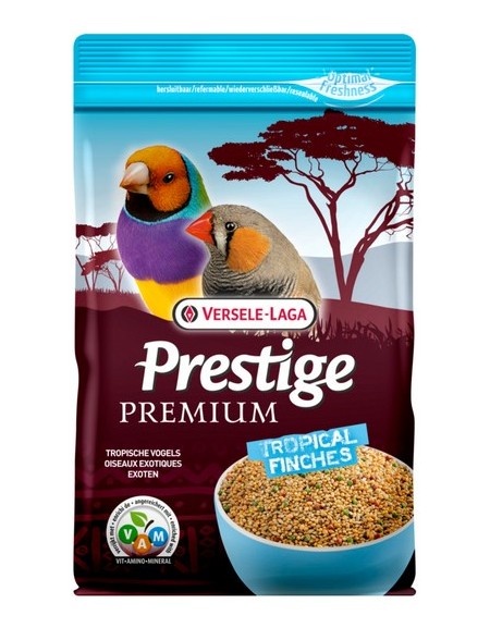 Versele-Laga Prestige Tropical Finches Premium małe ptaki egzotyczne 800g