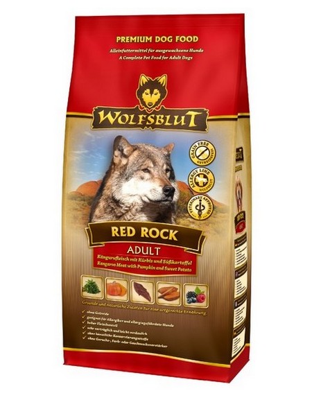 Wolfsblut Dog Red Rock kangur i bataty 2kg