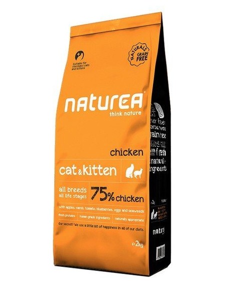 Naturea Cat & Kitten Kurczak 2kg
