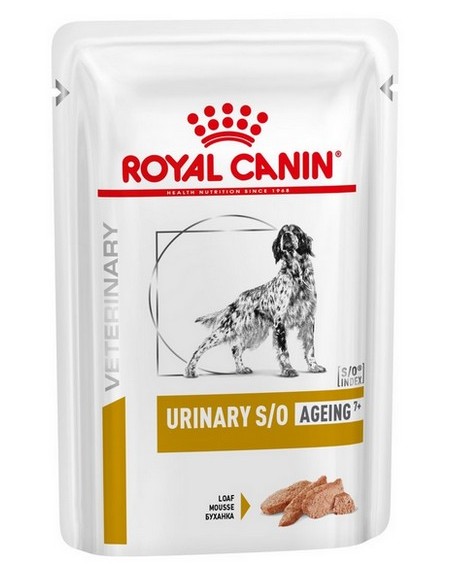 Royal Canin Veterinary Diet Canine Urinary S/O Ageing +7 saszetka 85g