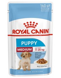 Royal Canin Medium Puppy karma mokra dla szczeniąt, od 2 do 12 miesiąca, ras średnich 140g