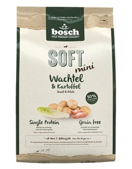 Bosch Soft Mini Przepiórka & Ziemniak 1kg