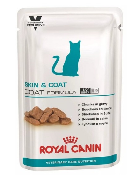 Royal Canin Veterinary Care Nutrition Feline Skin & Coat saszetka 85g