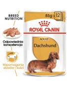 Royal Canin Dachshund karma mokra - pasztet, dla psów dorosłych rasy jamnik saszetka 85g
