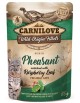 Carnilove Cat Pheasant & Raspberry Leaves - bażant i liście maliny saszetka 85g