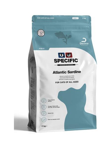 Specific Fqd Atlantic Sardine Sardynki 2kg - pełnoporcjowa karma dla kotów 