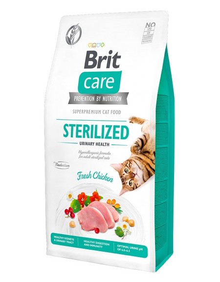 Brit Care Cat Grain Free Sterilized Urinary Health 7kg