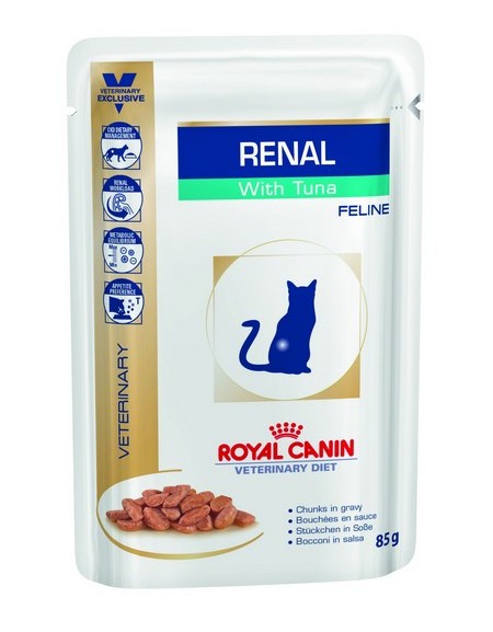 Royal Canin Veterinary Diet Feline Renal Tuńczyk saszetka 85g