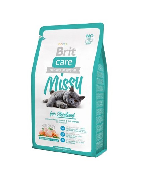 Brit Care Cat New Missy For Sterilised Chicken & Rice 2kg