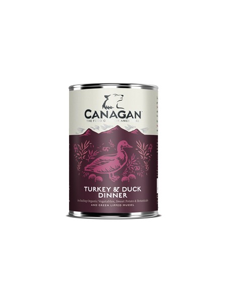 Canagan Can TURKEY & DUCK DINNER - dla psów - 0,4kg