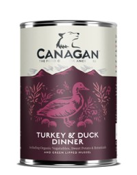 Canagan Can TURKEY & DUCK DINNER - dla psów - 0,4kg