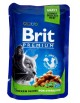 Brit Premium Cat Adult Kurczak Sterilised saszetka 100g