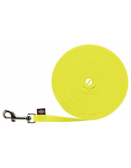 Smycz treningowa odblaskowa Easy Life , 10 m/13 mm, neonowy żółty