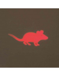 Wskaźnik Laserowy LED mysz, plastik, 11 cm