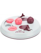 Cat Activity Flip Board, gra strategiczna, jagodowy / różowy / jasnoszary, o 23 cm