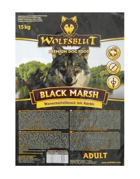 Wolfsblut Dog Black Marsh - bawół i dynia 500g