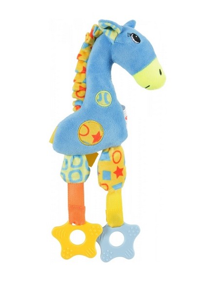 Zolux Zabawka pluszowa dla szczeniąt żyrafa niebieska [480078BLE]