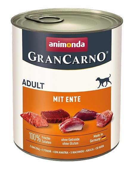 Animonda GranCarno Adult Ente Kaczka puszka 800g