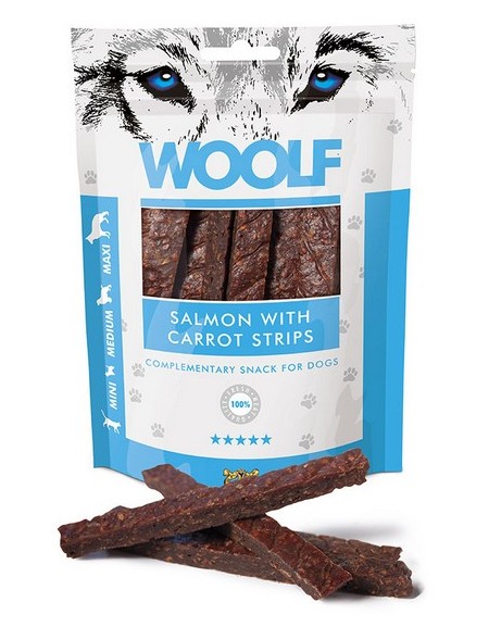 Woolf Salmon With Carrot Strips 100g