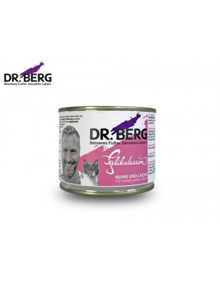 DR. BERG Felikatessen - kurczak i łosoś (200 g)