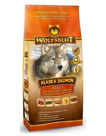 Wolfsblut Dog Alaska Salmon - łosoś i ryż 12,5kg