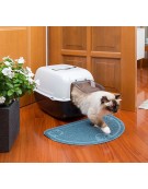 Ferplast Prima New Toaleta dla kota biało-czarna [72053799EL]