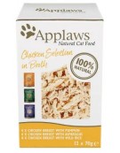 Applaws saszetki dla kota Chicken Selection Multi Pack 12x70g