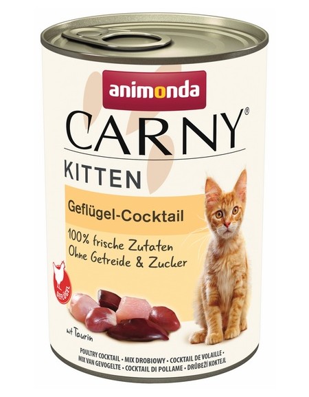 Animonda Carny Kitten Koktajl drobiowy puszka 400g