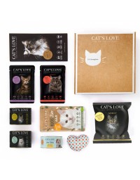 CAT'S LOVE BOX zestaw dla doroslych kotów