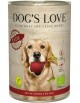 DOG'S LOVE BIO REDS - ekologiczna warzywno-owocowa karma dla psów (400g)