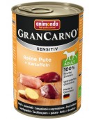 Animonda GranCarno Sensitiv Indyk + ziemniaki puszka 400g