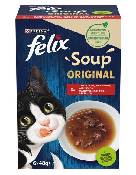 Felix Soup Original Wiejskie Smaki zestaw zup 6x48g
