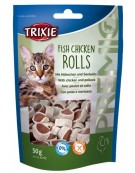 Trixie Premio Fish Chicken Rolls - krążki z kurczakiem i łososiem [42702]