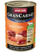 Animonda GranCarno Adult Rind Huhn Wołowina + Kurczak puszka 400g