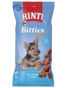Rinti Extra Bitties Puppy Huhn & Rind - kurczak i wołowina 75g