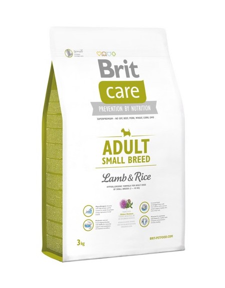 Brit Care New Adult Small Breed Lamb & Rice 3kg