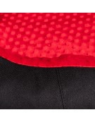 Bimbay Pokrowiec do kanapy Minky r.3 - 100x80cm czarny-czerwony