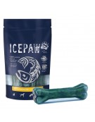 ICEPAW Dental- Kauknochen – dentystyczna kość do żucia z szałwią dla psów ( 4 szt., ok. 250g)