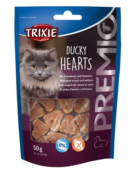 Trixie Premio Ducky Hearts - kacze serca 50g [42705]