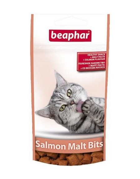 Beaphar Salmon Bits + Malt pasta łososiowa 35g