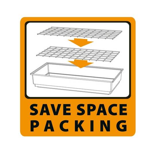 Ferplast Klatka Rabbit 100 szara [57052370]