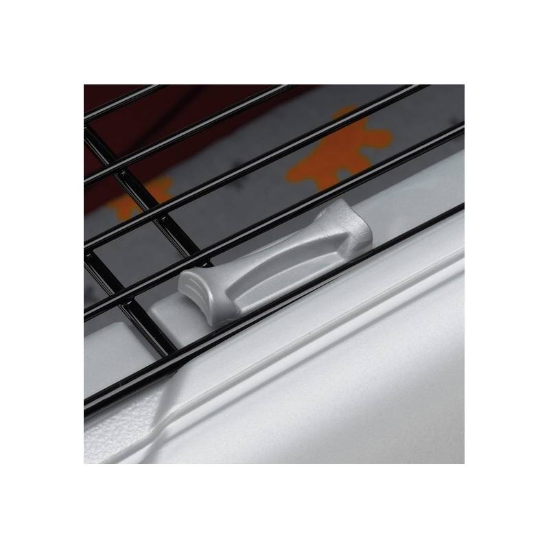 Ferplast Atlas Deluxe 20 Open - transporter z otwieranym sufitem srebrno-czarny [73040899]